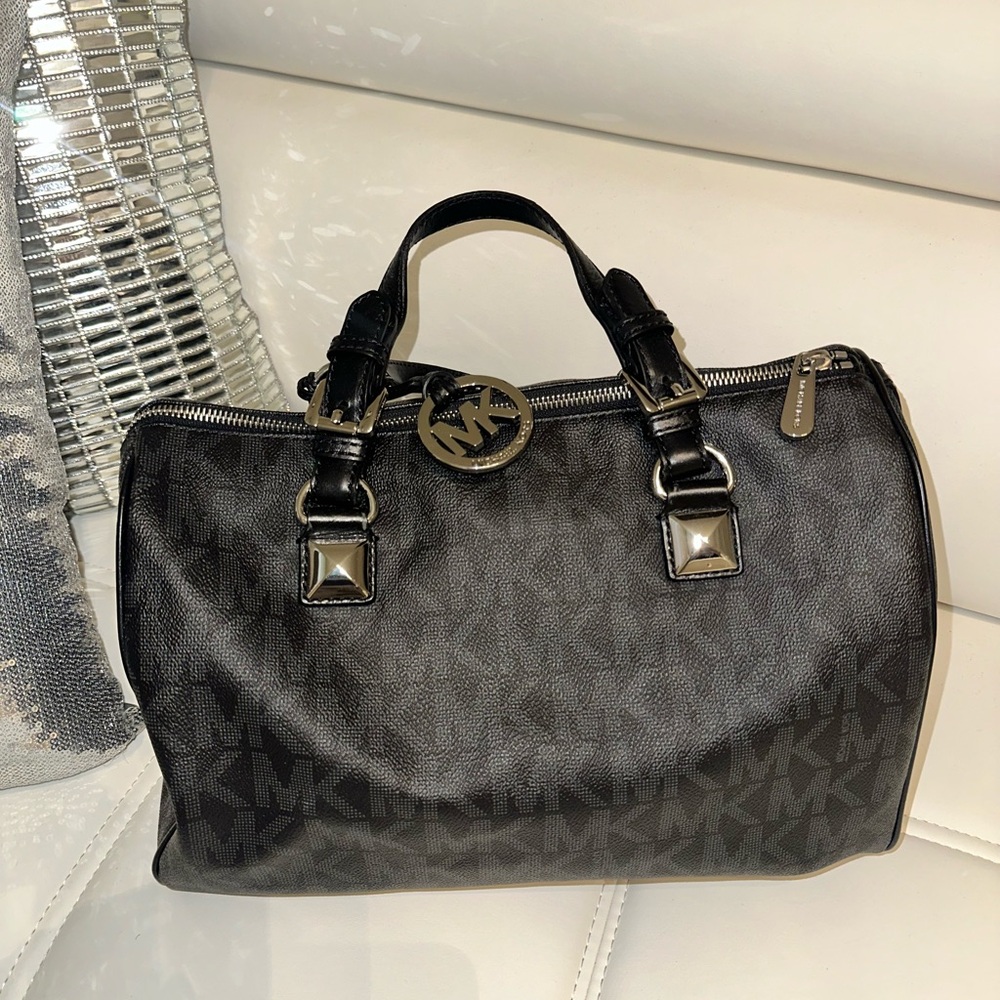 Michael Kors Black Duffle Bag